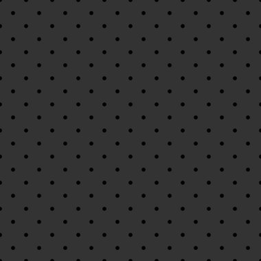 Seamless vector pattern with black polka dots on dark grey background. For website, web design, desktop wallpaper, decoration, blog background, arts and scrapbooks. clipart