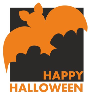 Mutlu Cadılar Bayramı partisi vektör kartı sopa ile