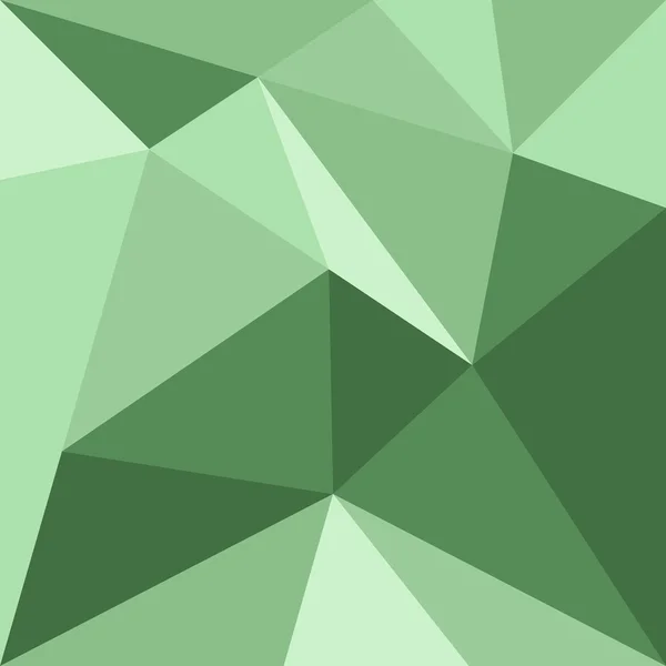 Envoltura verde superficie plana triángulo vector fondo o patrón . — Vector de stock