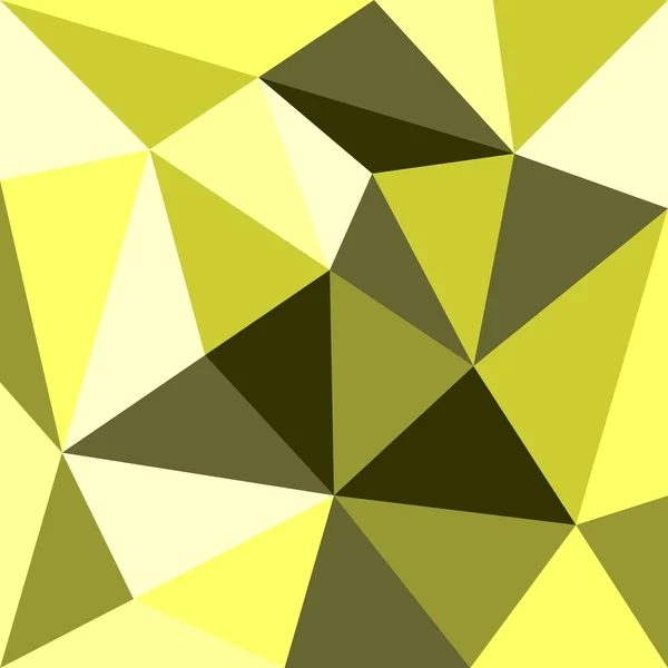 Fondo o patrón de vector de triángulo verde y amarillo . — Archivo Imágenes Vectoriales