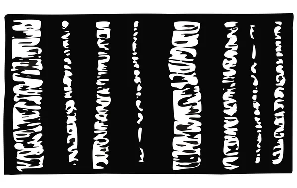 Birches - vector black and white modern illustration with birch forest or winter park with white trees on black background — Stock Illustration Birches - vector black and white modern illustration with birch forest or winter park with white trees on black background Royalty Free Stock Illustrations
