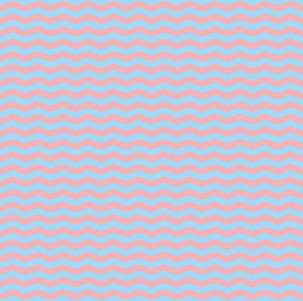 Carrelage rose et bleu zig zag motif vectoriel ou fond de décoration — Image vectorielle