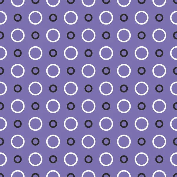 Плитка Векторний Візерунок Чорно Білими Точками Пастельному Фіолетовому Фоні — стоковий вектор