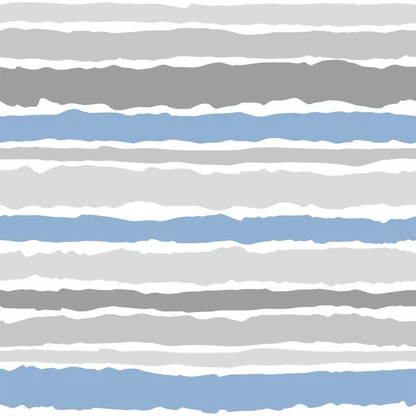 Pastel Mavi Gri Beyaz Çizgili Döşeme Vektör Deseni — Stok Vektör