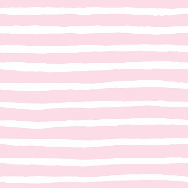 带粉红色和白色条纹背景的方块矢量图案 — 图库矢量图片#
