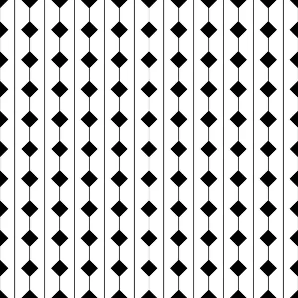 Tile Black White Vector Pattern Website Background — Stock Vector