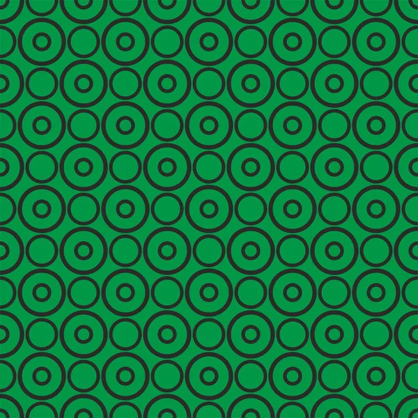 Seamless Vector Pattern Dots Fresh Grass Green Background — Stock Vector