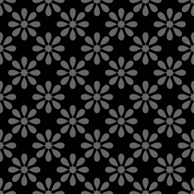 Gri yazdırma arkaplanlı koyu renk döşeme