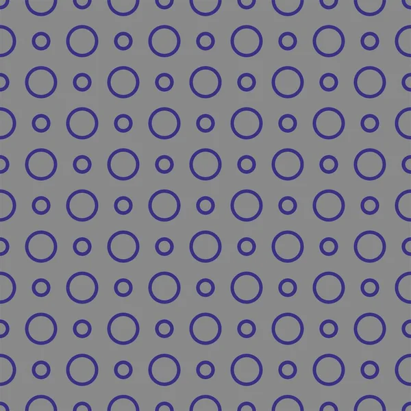 Tile Vector Pattern Blue Dots Grey Background — ストックベクタ