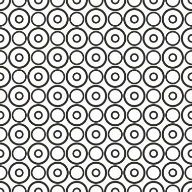 Beyaz arka planda gri ya da siyah benekli noktalar - geçmişleri, blogları, www, hatıra defterleri, parti ya da bebek partisi davetiyeleri ve zarif düğün kartları için retro dikişsiz vektör dalmaçya deseni.