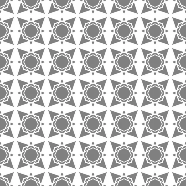 Мозаика Серого Цвета Бесшовные Геометрические Обои Фона — стоковый вектор