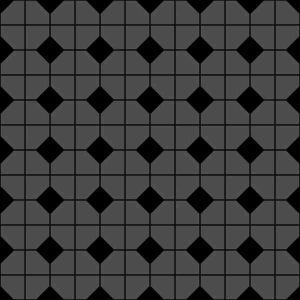 Motif Texture Fond Sans Couture Vectoriel Foncé Avec Motif Noir — Image vectorielle