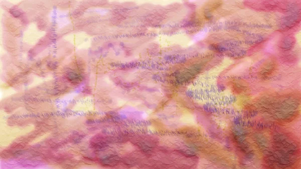 Handgezeichneter Farbenfroher Aquarell Hintergrund Mit Aquarell Papierstruktur Abstrakter Bildschirmschoner — Stockvektor
