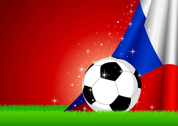 Czech Soccer — Stock Vector