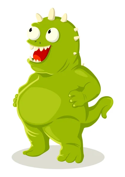 Green Monster — Stock Vector