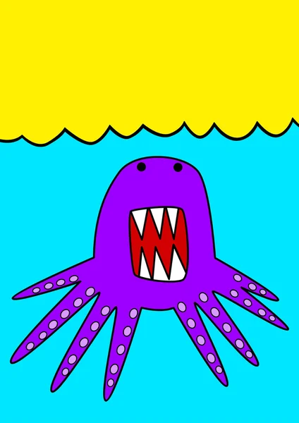 Pulpo — Vector de stock