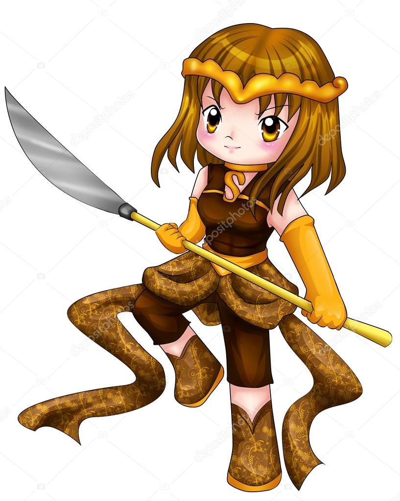 Chibi Warrior