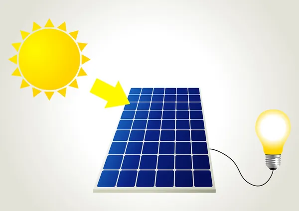 Solar Panel — Stock Illustration Solar Panel Stock Vector
