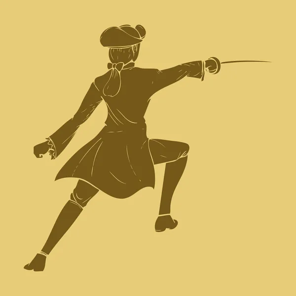 Swordman — Stockvector