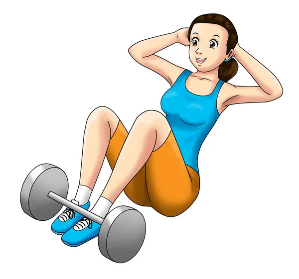 Fitnesssitze — Stockfoto