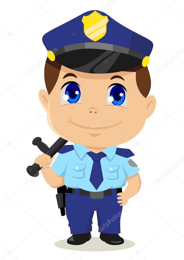 Cartoon Policeman