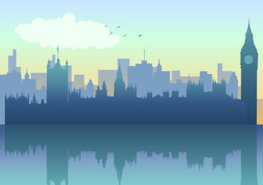 London Skyline clipart