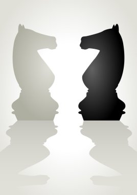Chess Knights clipart