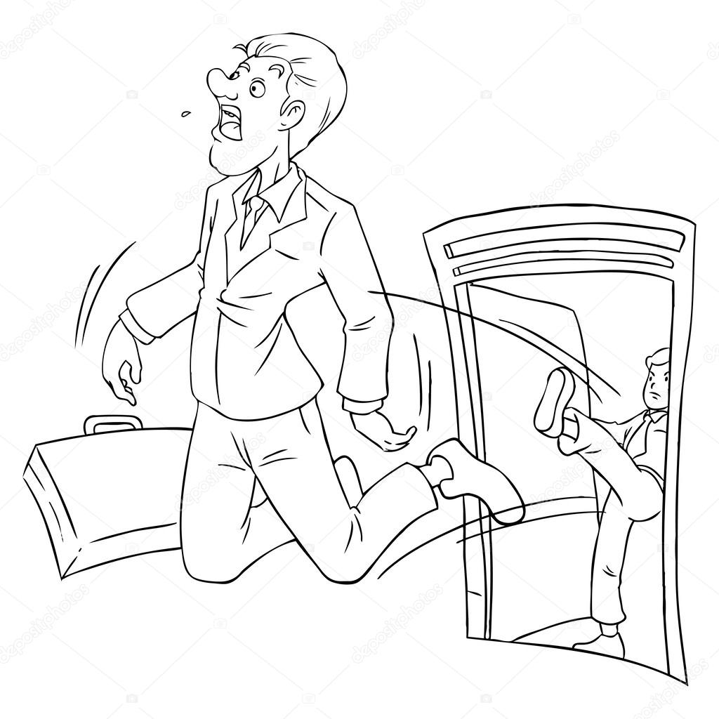 DISMISSED stock illustration. Illustration of ousted - 86703737