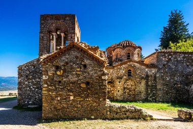 Yunanistan 'daki Ortaçağ Mystras Manastırı