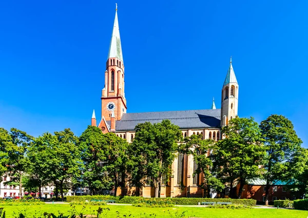 The church of St. Johann the Baptist is a Roman Catholic church in the Munich district of Haidhausen. — Stockfoto