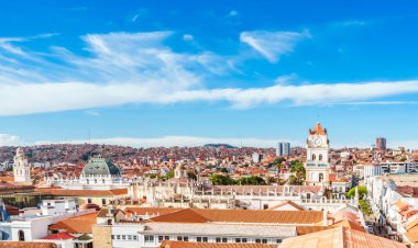 View from Rooftop of San Felipe Neri Church. High quality photo