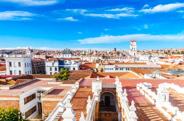 Vista Desde Azotea Iglesia San Felipe Neri Foto Alta Calidad — Foto de Stock