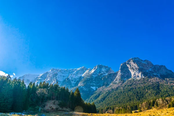 Paysage de montagne à côté de Ramsau à Berchtesgaden — Photo