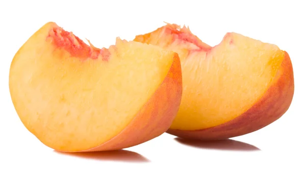 Peach slices — Stock Photo, Image