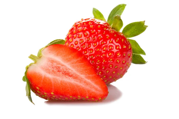 절반 딸기 — 스톡 사진