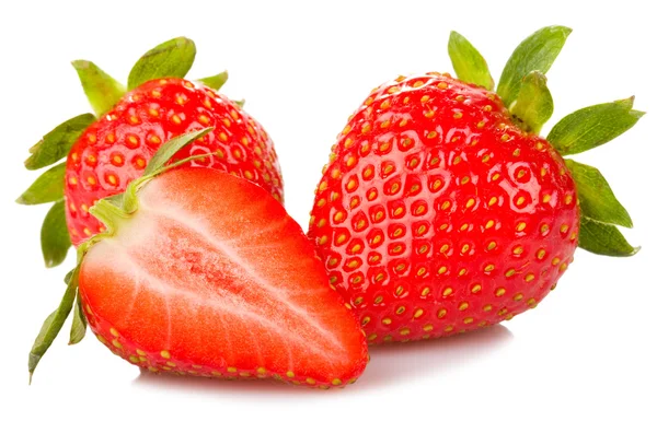 Red ripe strawberries — Stock Photo, Image