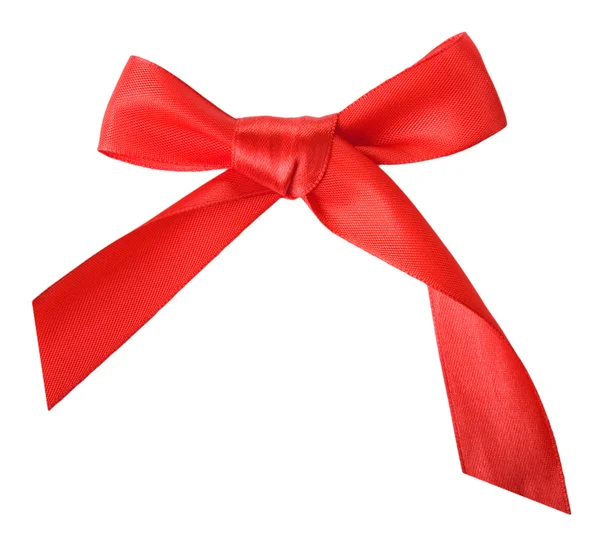 Red gift bow — Stock Photo, Image