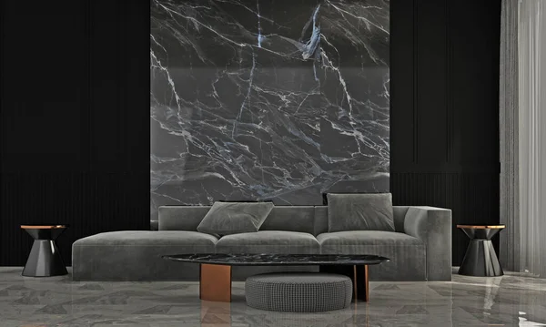 Maison Confortable Moderne Décoration Salon Design Intérieur Fond Mur Motif — Photo