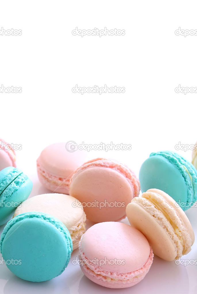 Traditional French macarons