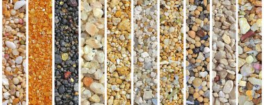 Loose granular substance composed of finely divided rock and mineral particles