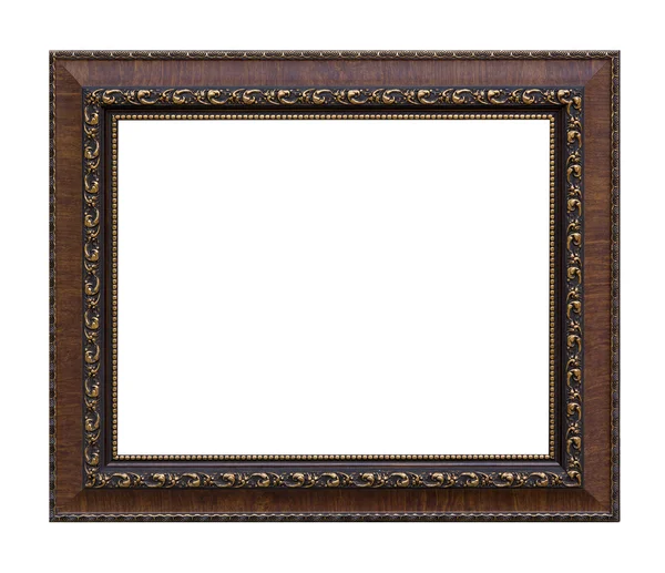 Retro wood photo frame — Stock Photo, Image