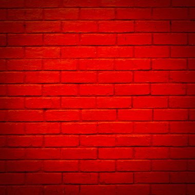 Kırmızı tuğla duvar dokusu