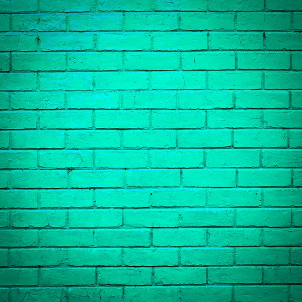 Blue brick wall texture — Stock Photo, Image