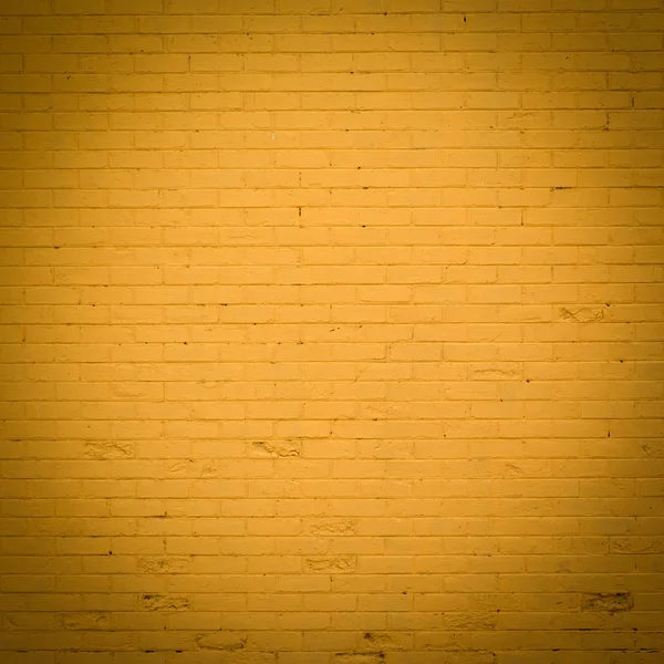 황색 벽돌 벽 구조 — 스톡 사진