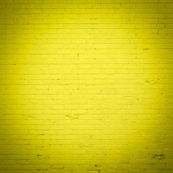 Κίτρινο τούβλο υφή τοίχου — Φωτογραφία Αρχείου