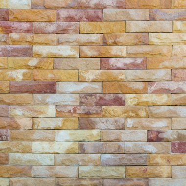 Dekoratif taş duvar yüzeyinin deseni