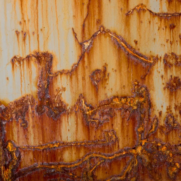 Rusty zinco grunge sfondo — Foto Stock