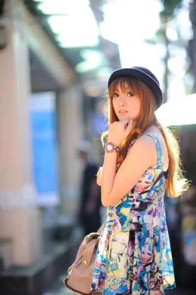 Hermosa chica asiática — Foto de Stock