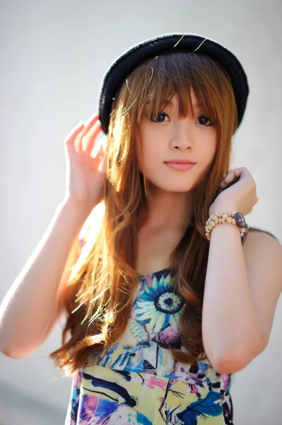 Hermosa chica asiática — Foto de Stock