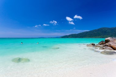 sunset Beach koh lipe Tayland zaman